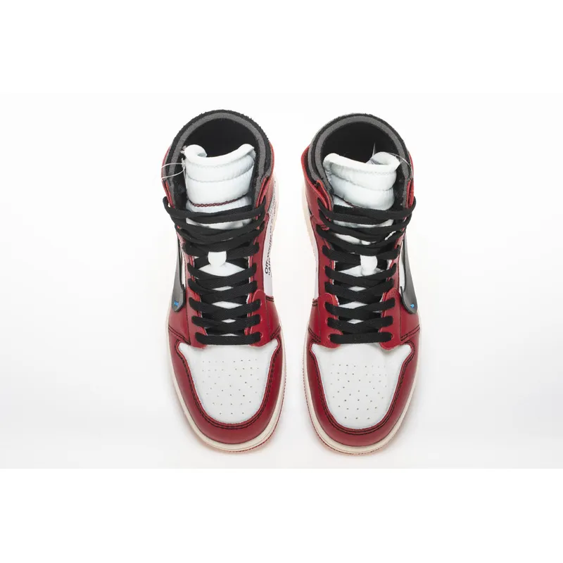 LJR Jordan 1 Retro High Off-White Chicago, AA3834-101