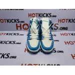 LJR Jordan 1 Retro High Off-White University Blue, AQ0818-148