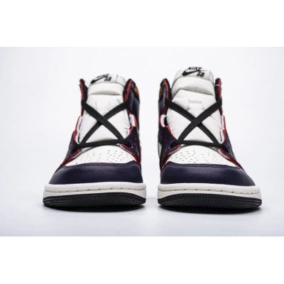 LJR Jordan 1 Retro High OG Defiant SB LA to Chicago，CD6578-507    02