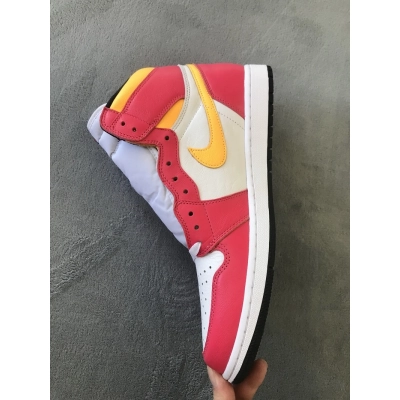 LJR Jordan 1 Retro High OG Light Fusion Red,555088-603 02