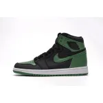 LJR Jordan 1 Retro High Pine Green Black，555088-030 