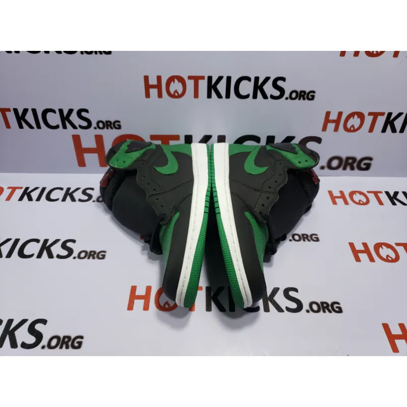 LJR Jordan 1 Retro High Pine Green Black，555088-030 