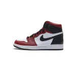 LJR Jordan 1 Retro High Satin Snake Chicago (W)，CD0461-601 