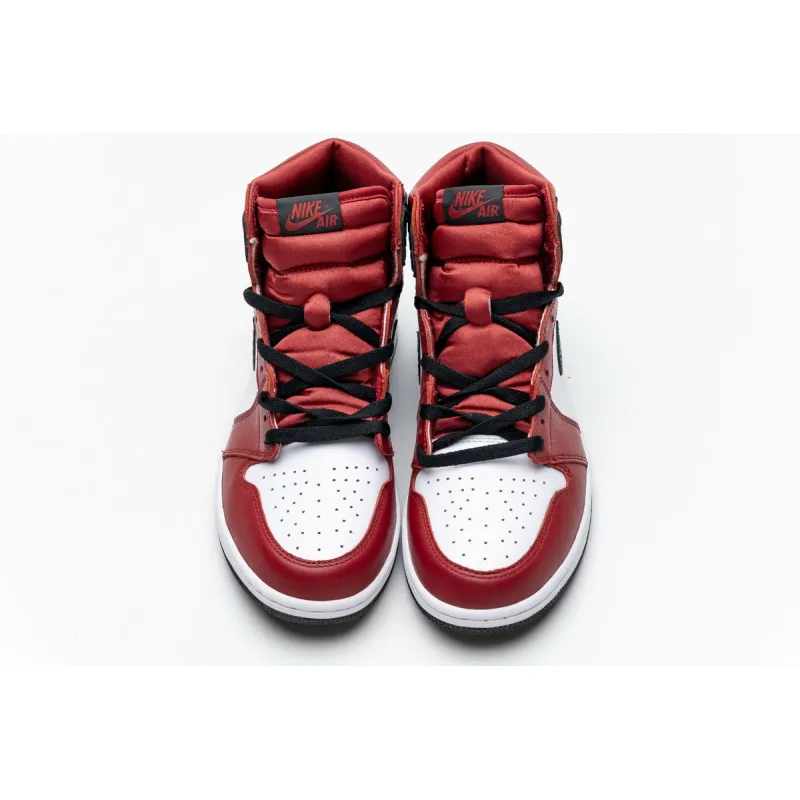 LJR Jordan 1 Retro High Satin Snake Chicago (W)，CD0461-601 
