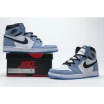 LJR Jordan 1 Retro High White University Blue Black（2021),555088-134 