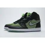 LJR Jordan 1 Retro High Zoom Zen Green，CK6637-002  