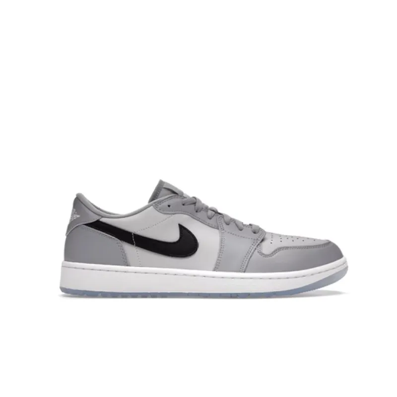 LJR Jordan 1 Retro Low Golf Wolf Grey，DD9315-002  