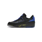 LJR Jordan 2 Retro Low SP Off-White Black Blue, DJ4375-004