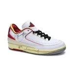LJR Jordan 2 Retro Low SP Off-White White Red,DJ4375-106