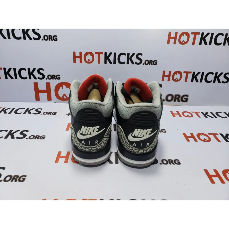 LJR Jordan 3 Retro Black Cement (2018), 854262-001