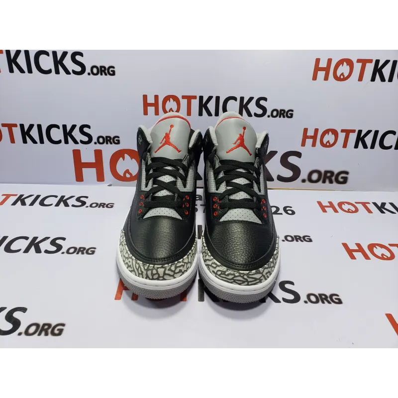 LJR Jordan 3 Retro Black Cement (2018), 854262-001