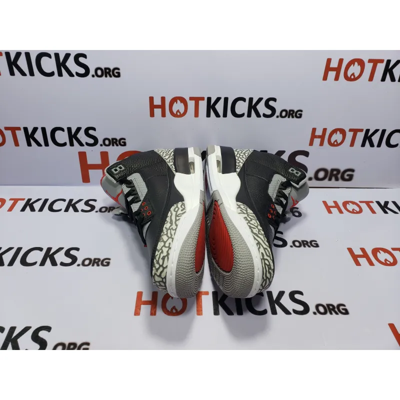 LJR Jordan 3 Retro Black Cement (2018), 854262-001