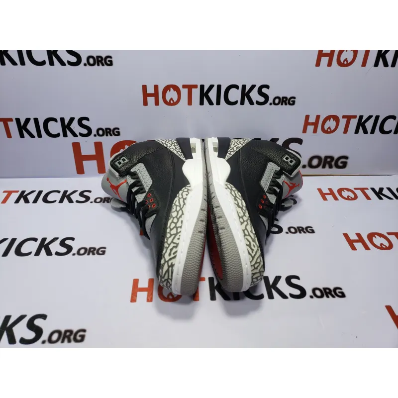 LJR Jordan 3 Retro Black Cement (2018), 854262-001