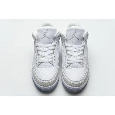 LJR Jordan 3 Retro Pure White (2018), 136064-111 02