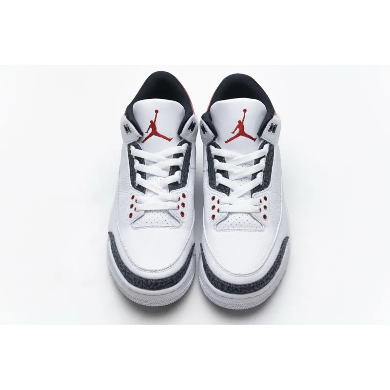 LJR Jordan 3 Retro SE Fire Red Denim (2020), CZ6431-100
