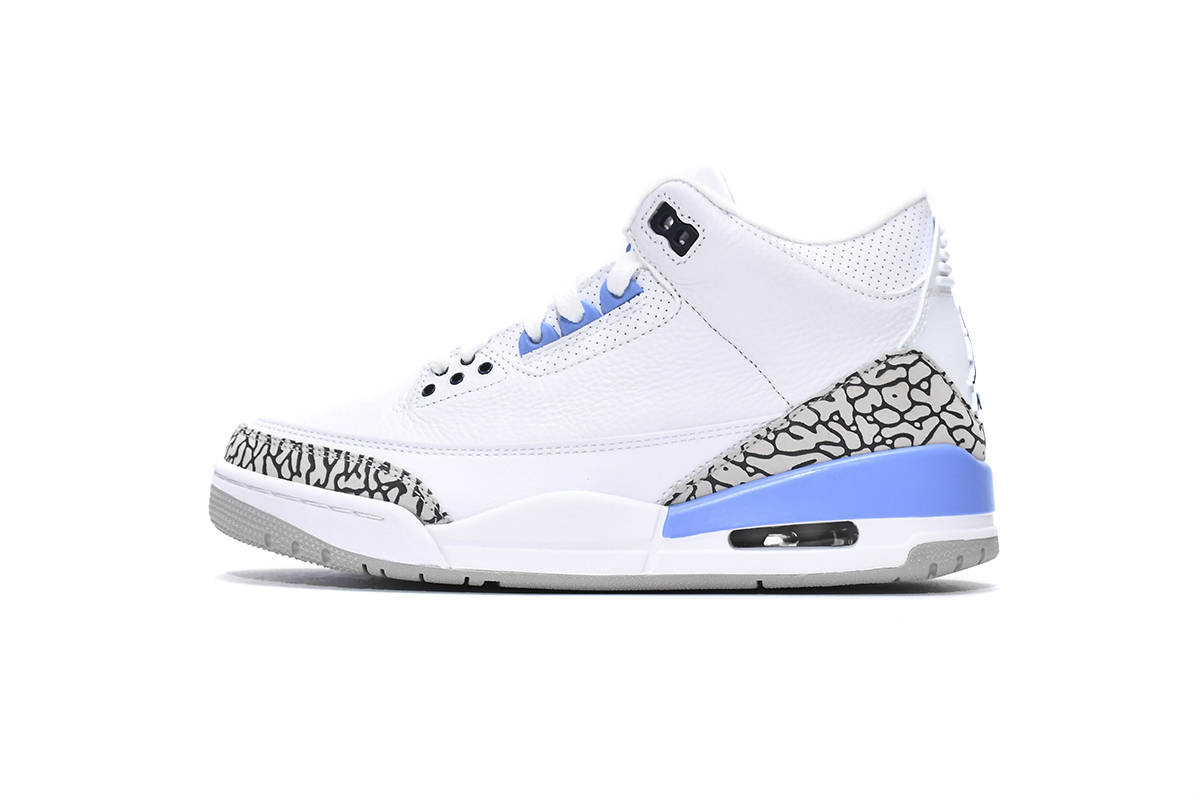 LJR Jordan 3 Retro UNC (2020), CT8532-104
