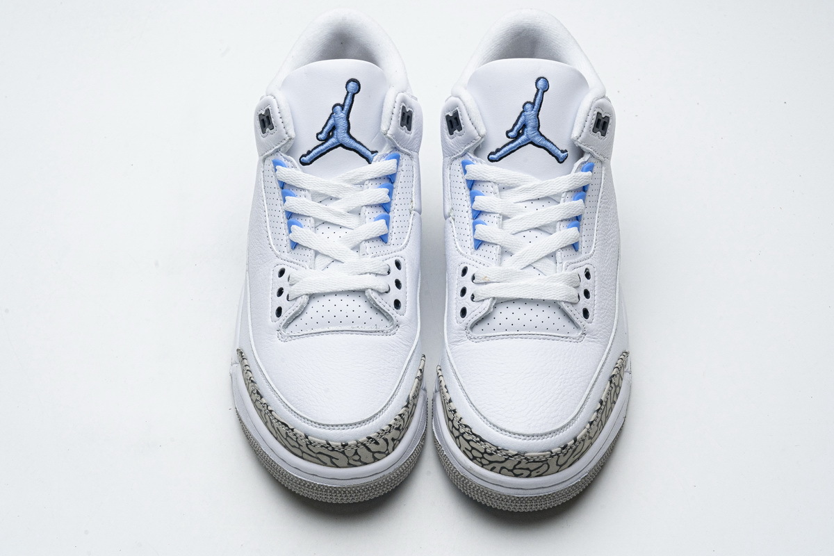 LJR Jordan 3 Retro UNC (2020), CT8532-104