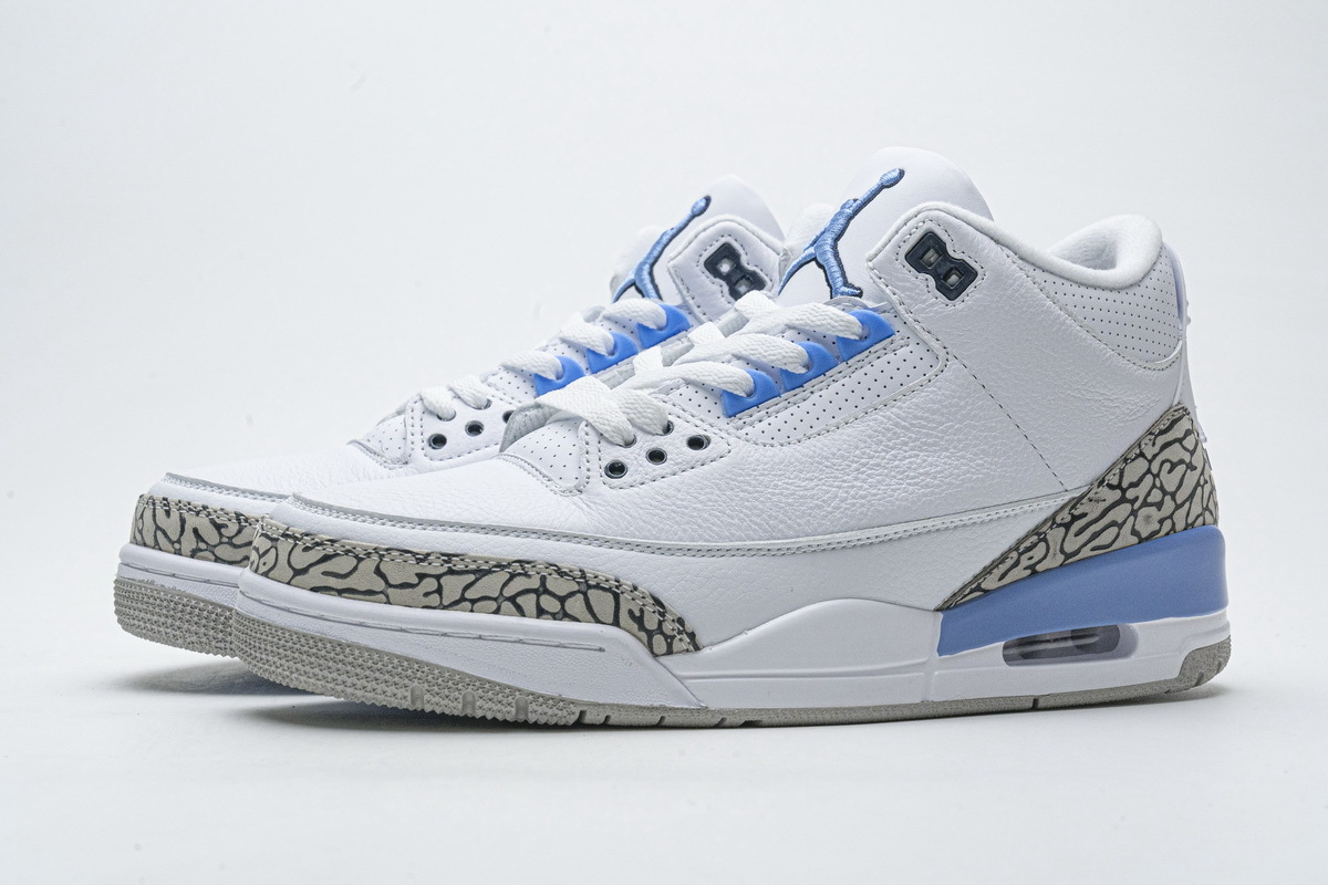 LJR Jordan 3 Retro UNC (2020), CT8532-104