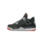 LJR Jordan 4 Retro Bred (2019)，308497-060 