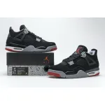 LJR Jordan 4 Retro Bred (2019)，308497-060 