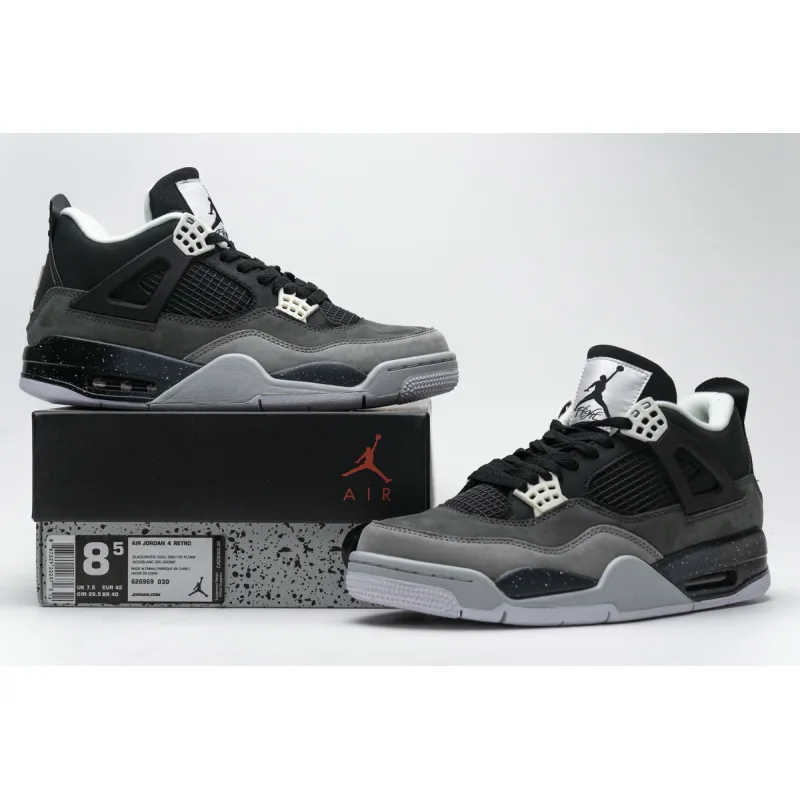LJR Jordan 4 Retro Fear Pack，  626969-030 