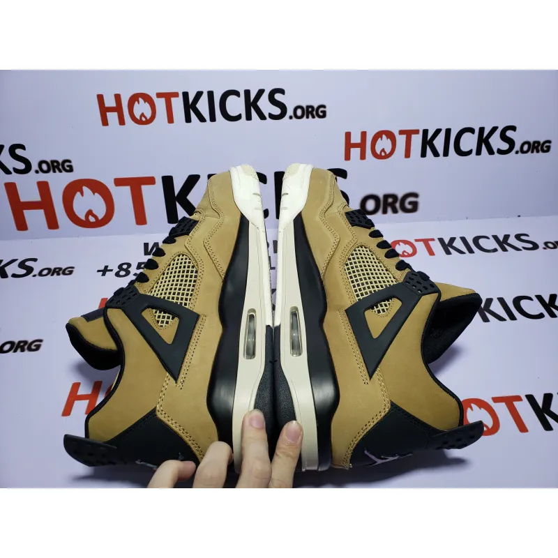 LJR Jordan 4 Retro Fossil (W), AQ9129-200  