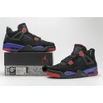 LJR Jordan 4 Retro Raptors Drake OVO (2019), AQ3816-056