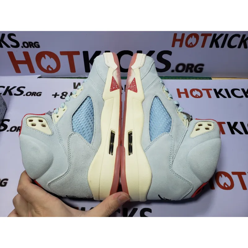 LJR Jordan 5 Retro Trophy Room Ice Blue, CI1899-400