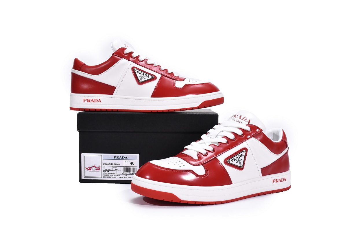 LJR PRADA White Red
