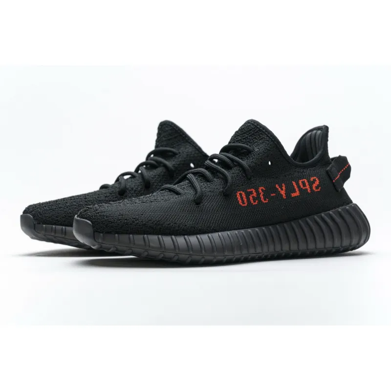 LJR Yeezy Boost 350 V2 Black Red (2017/2020)，CP9652 