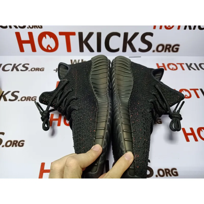 LJR Yeezy Boost 350 V2 Black Red, CP9612