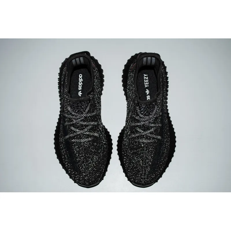 LJR Yeezy Boost 350 V2 Static Black (Reflective), FU9007
