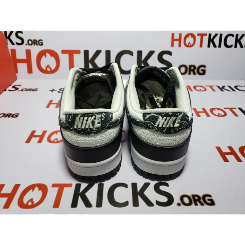 OG Dunk Low Black Paisley, DH4401-100