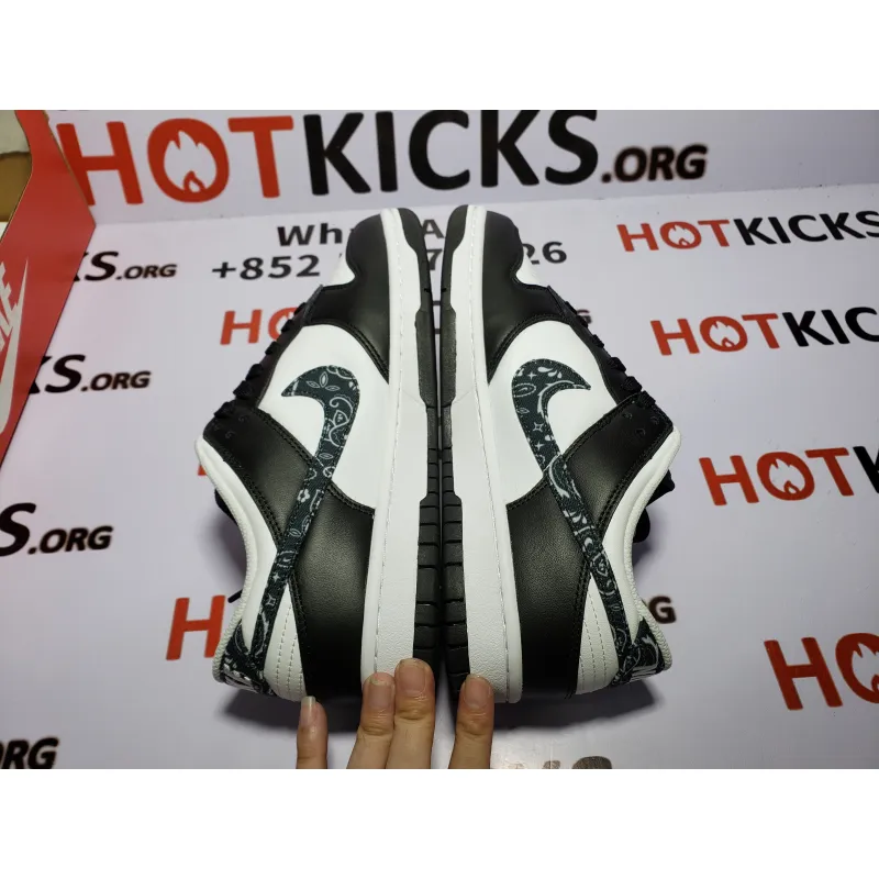 OG Dunk Low Black Paisley, DH4401-100