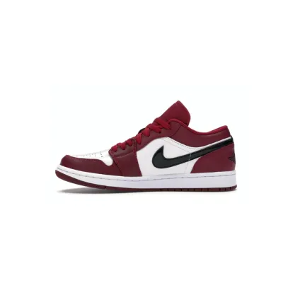 OG Jordan 1 Low Noble Red, 553558-604 01