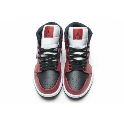 OG Jordan 1 Mid Chicago Black Toe (GS), 554725-069 02