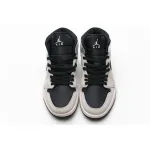 OG Jordan 1 Mid Dirty Powder Iridescent (W), BQ6472-602