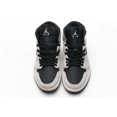 OG Jordan 1 Mid Dirty Powder Iridescent (W), BQ6472-602 02