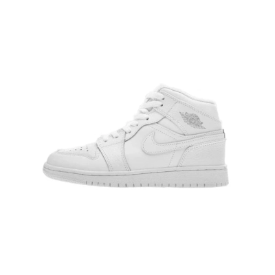 OG Jordan 1 Mid GS white, 554725-109 01