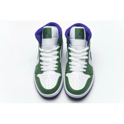 OG Jordan 1 Mid Incredible Hulk (GS), 554725-300 02