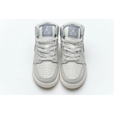 OG Jordan 1 Mid Light Bone Grey, 582542-003 02