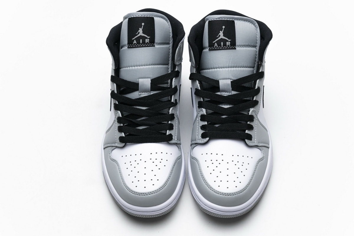 OG Jordan 1 Mid Light Smoke Grey, 554724-092