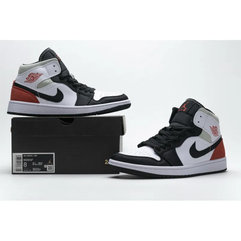 OG Jordan 1 Mid SE Union Black Toe, 852542-100
