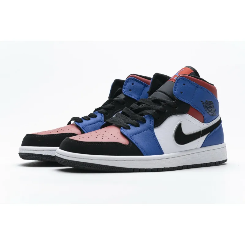 OG Jordan 1 Mid Top 3, 554724-124