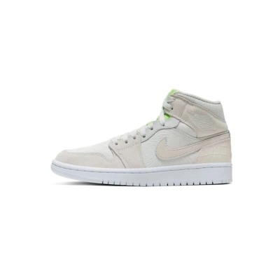 OG Jordan 1 Mid Vast Grey Ghost Green (W), CV3018--001 01