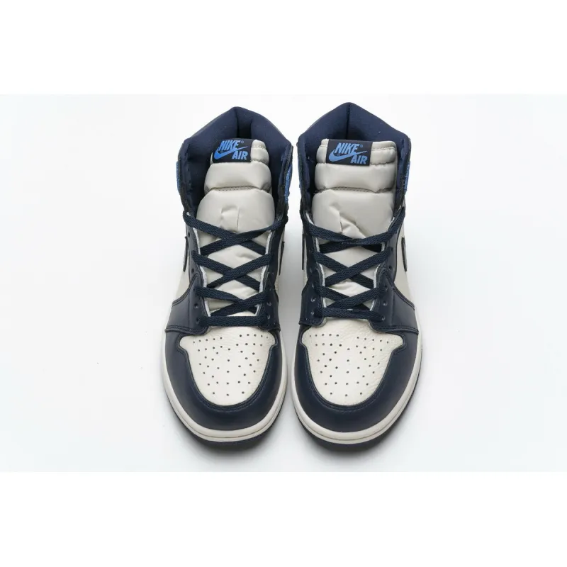 OG Jordan 1 Retro High Obsidian UNC, 555088-140
