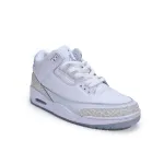 OG Jordan 3 Retro Pure White (2018)，136064-111