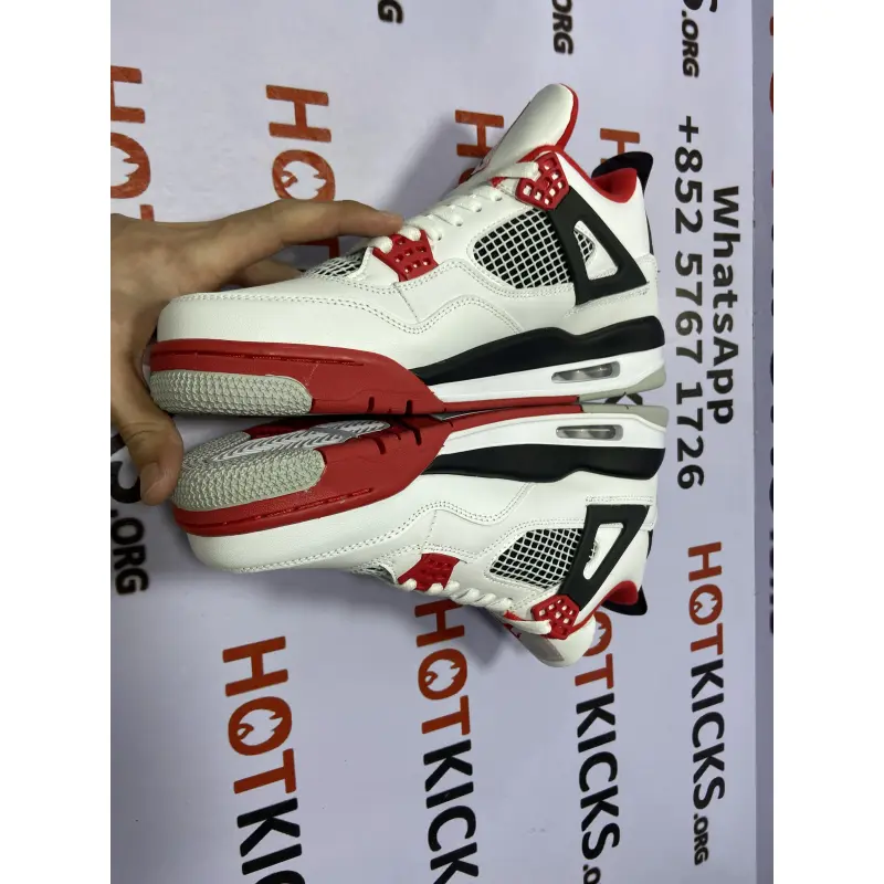 OG Jordan 4 Retro Fire Red (2020), DC7770-160