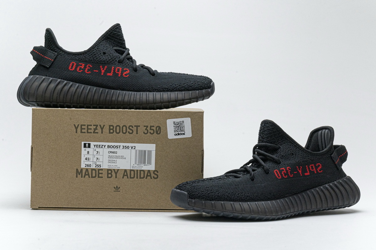 OG Yeezy Boost 350 V2 Black Red, CP9652