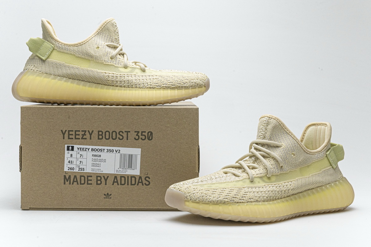 OG Yeezy Boost 350 V2 Flax, FX9028